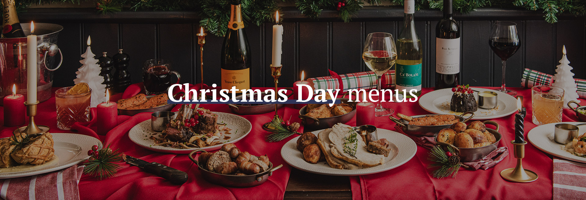 Christmas Day Menu at The Castle Holland Park