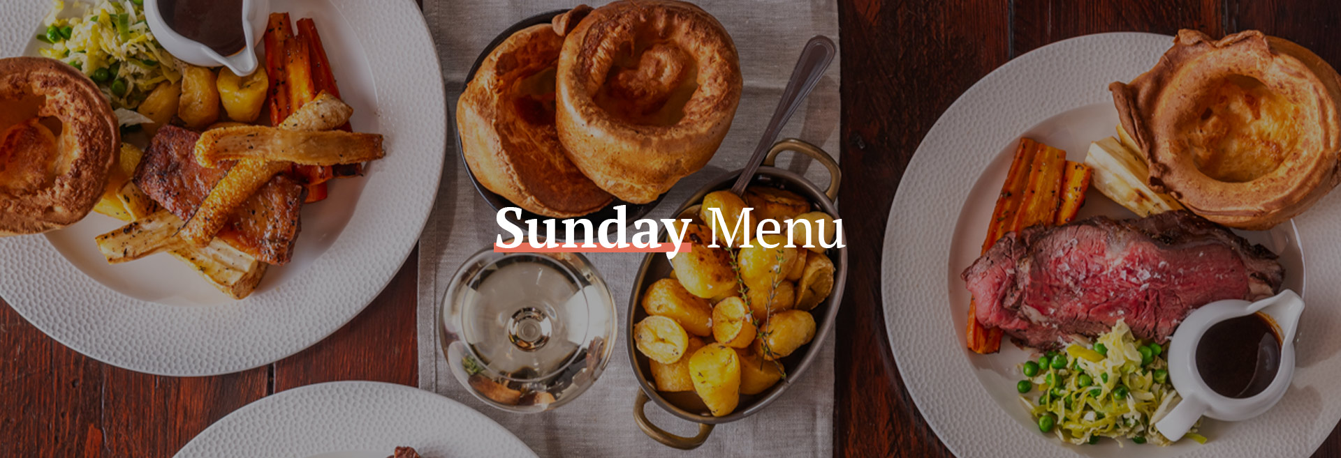 Sunday Menu at The Castle Holland Park